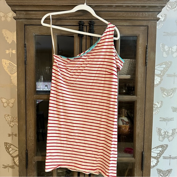 Anthropologie One Shoulder Dress - Picture 2 of 5